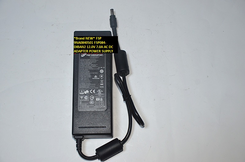 *Brand NEW* FSP 9NA0840501 FSP084-DIBAN2 12.0V 7.0A AC DC ADAPTER POWER SUPPLY